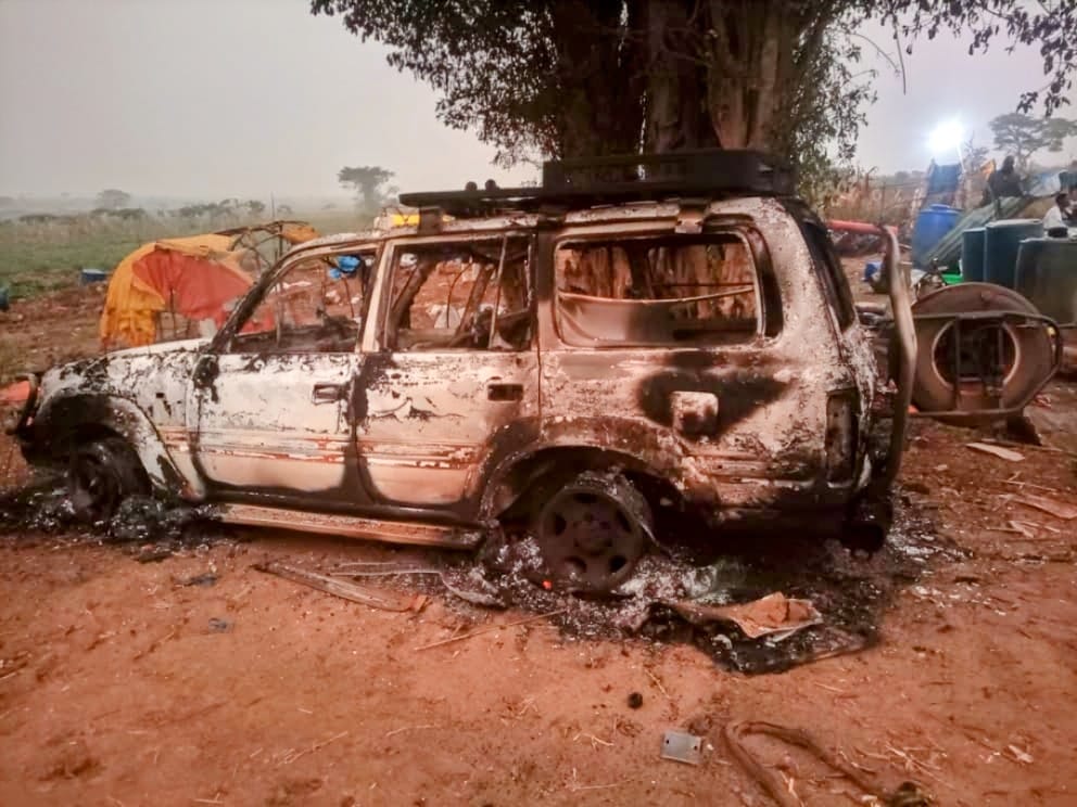 Nakaseke Police Investigate Suspected Arson Attack