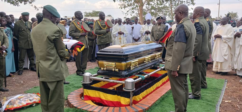 A Hero’s Farewell: ISO Boss Brig. Gen. Charles Oluka Laid To Rest With 11 Gun Salute