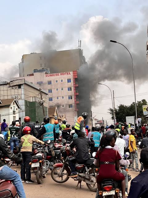 Kampala Building Fire: Two Dead, 17 Injured